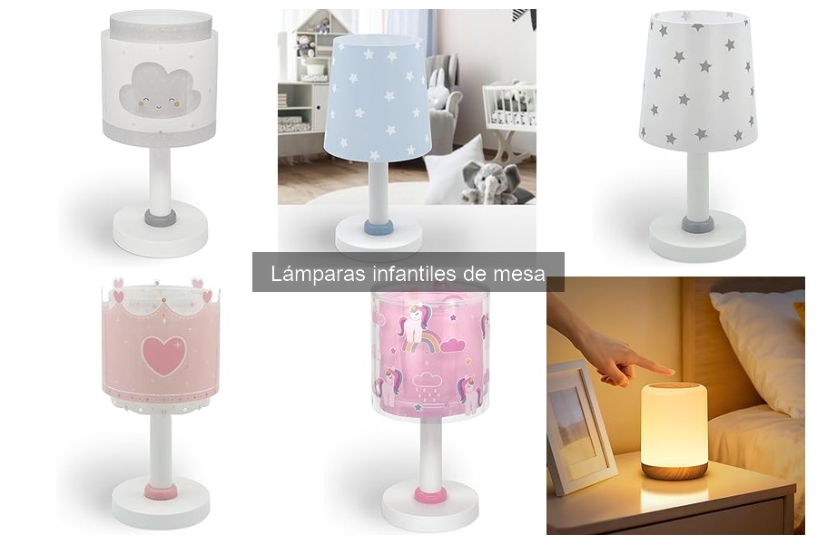 Mejores lámparas infantiles de mesa para iluminar la noche