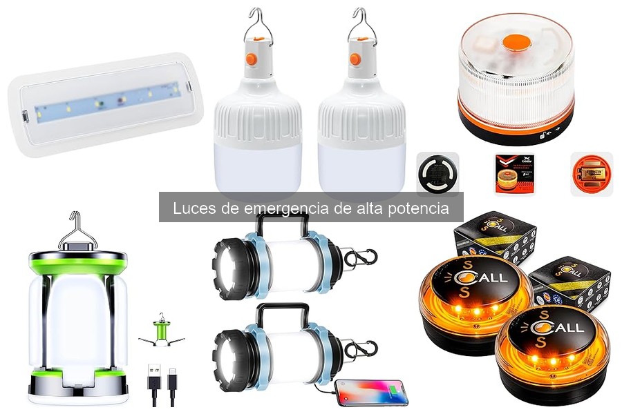 Mejores luces de emergencia de alta potencia para el hogar