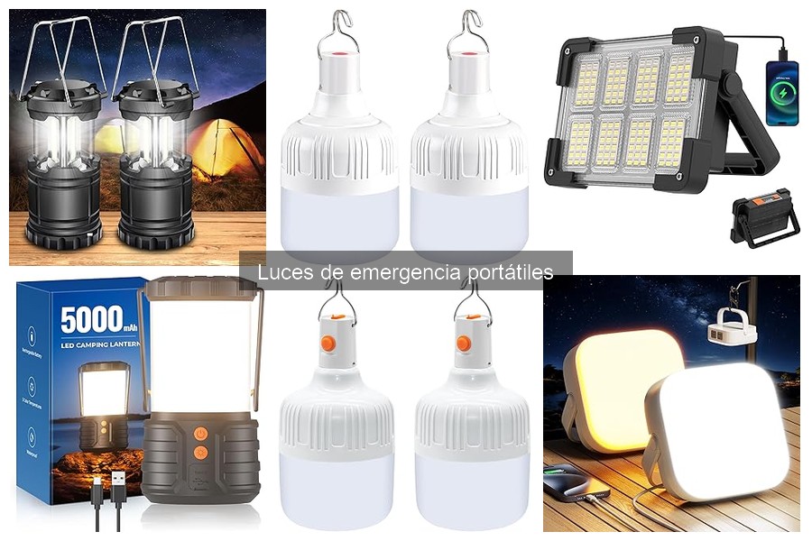 Mejores luces de emergencia portátiles para acampar en 2023