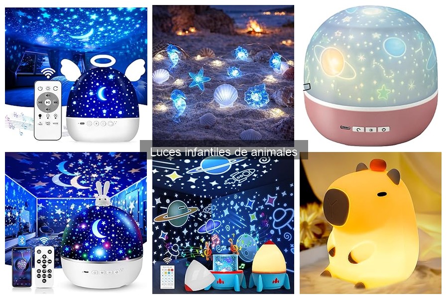 Mejores luces infantiles de animales para recién nacidos