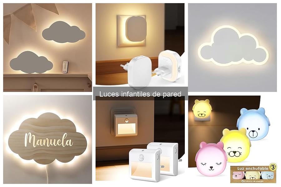 Mejores luces infantiles de pared para habitaciones pequeñas