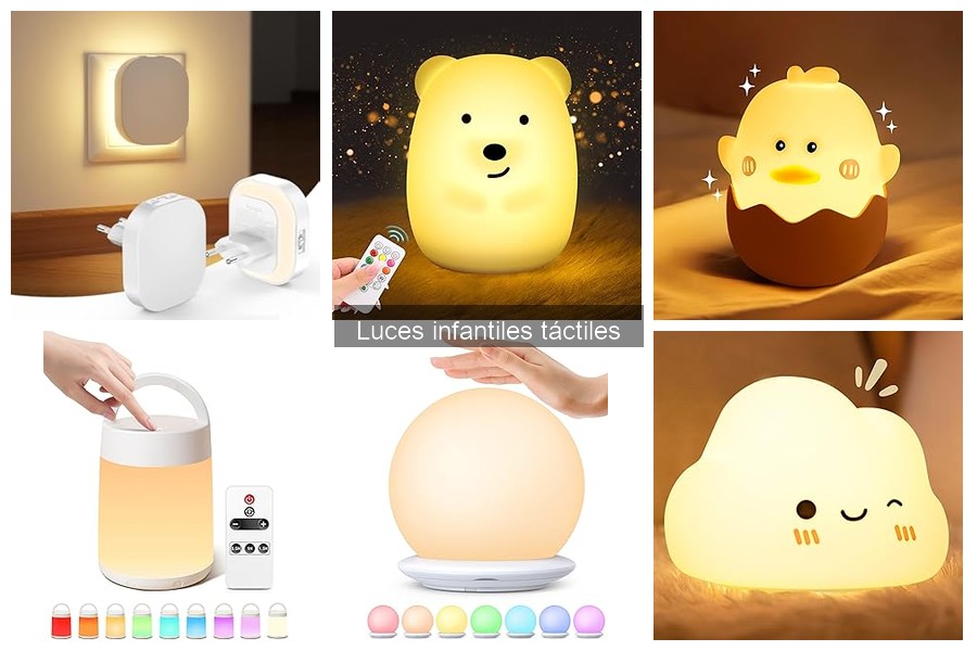 Mejores luces infantiles táctiles para bebés: comparativa 2023