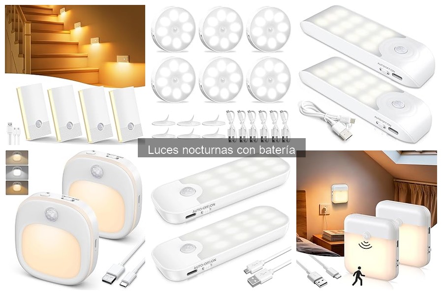 Mejores luces nocturnas con batería para mascotas