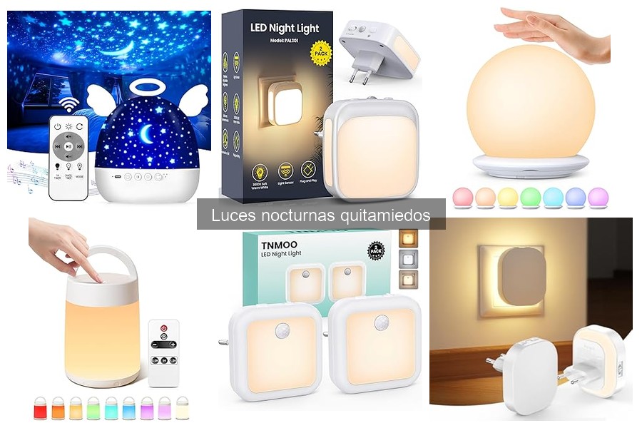 Mejores luces nocturnas quitamiedos para niños en 2023