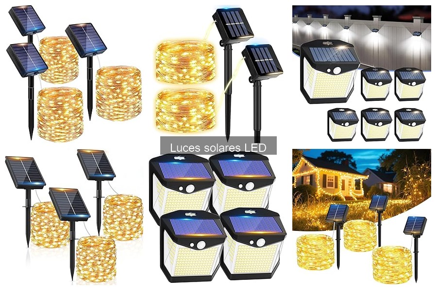 Mejores luces solares LED para iluminar tu patio