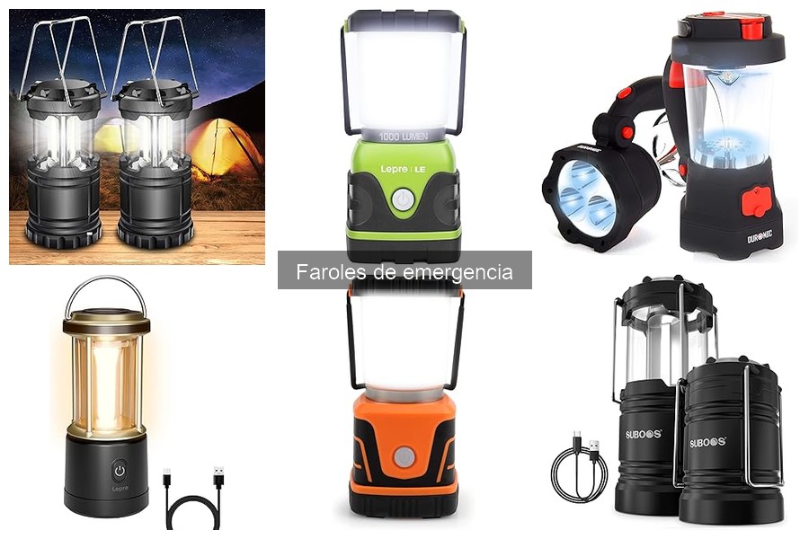 Mejores lugares para comprar faroles de emergencia baratos