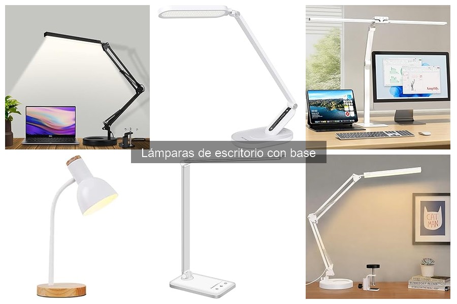 Mejores lugares para comprar lámparas de escritorio con base