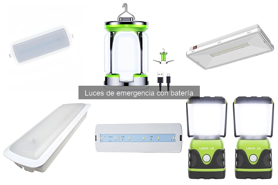 Mejores lugares para comprar luces de emergencia con batería