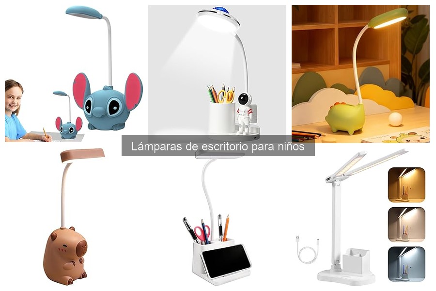 Mejores marcas de lámparas de escritorio para niños