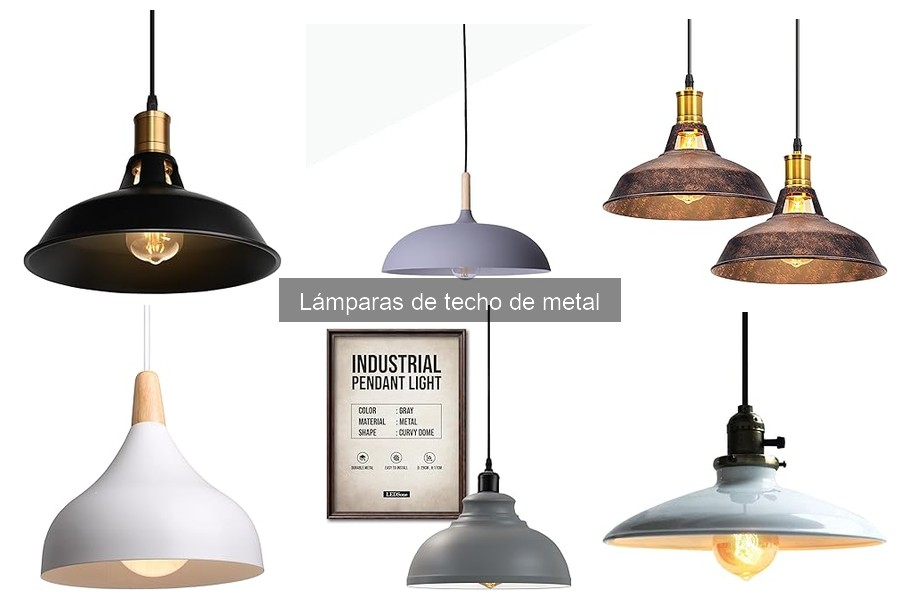 Mejores marcas de lámparas de techo de metal en 2023