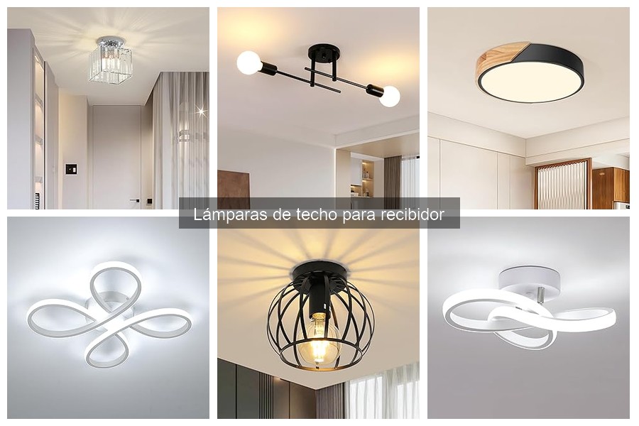 Mejores marcas de lámparas de techo para recibidores