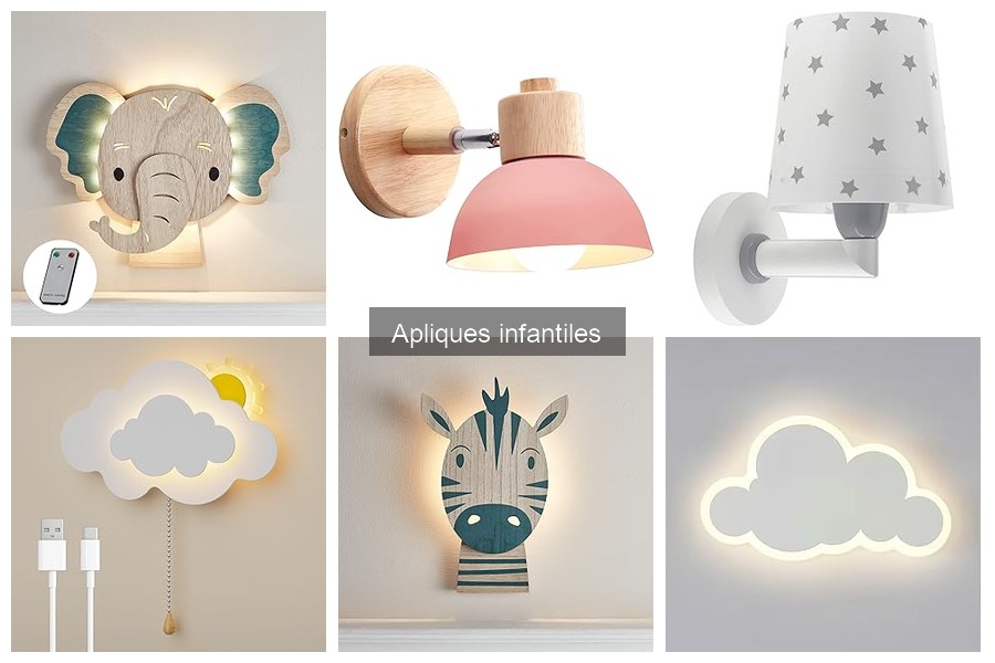 Mejores ofertas de apliques infantiles en línea