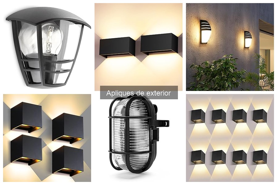 Mejores ofertas en apliques de exterior: ¡Descuentos ahora!