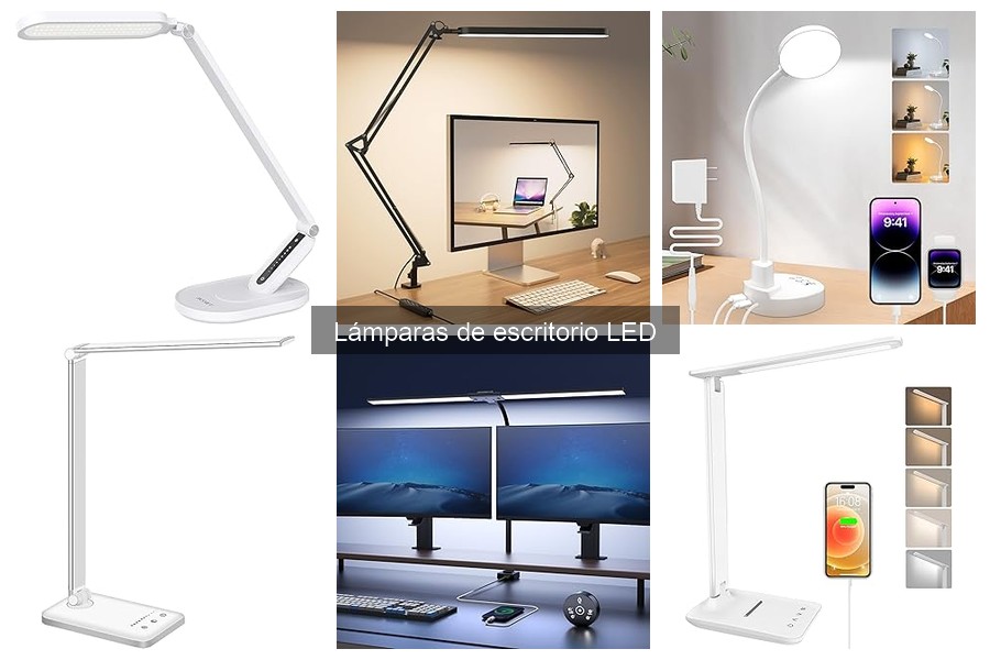 Mejores ofertas en lámparas de escritorio LED [2023]