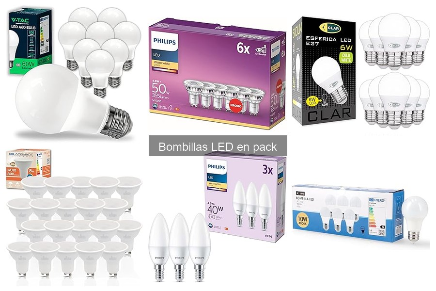 Mejores Ofertas en Packs de Bombillas LED para Tu Hogar