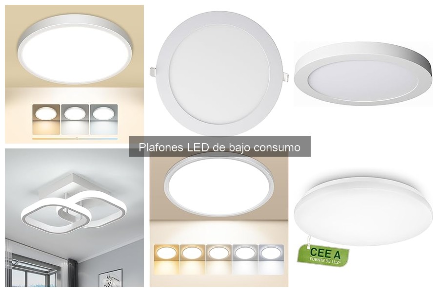 Mejores plafones LED de bajo consumo para cocina 2023