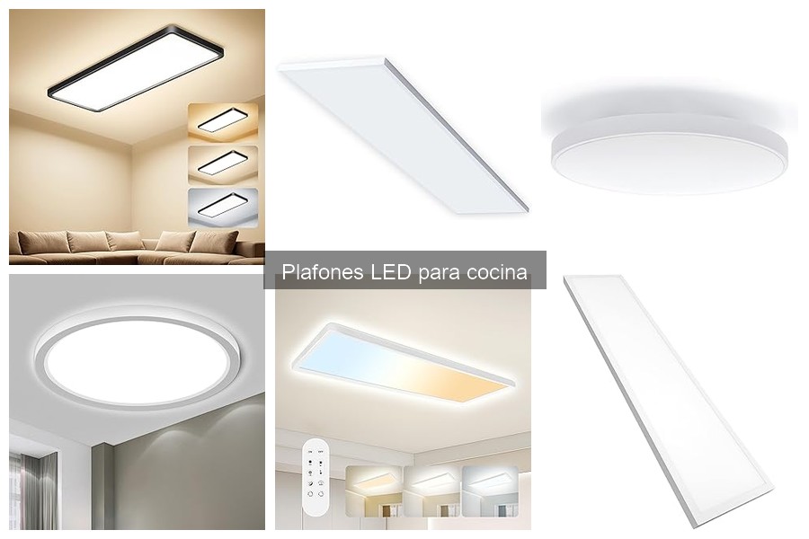 Mejores plafones LED para cocinas pequeñas: ¡ilumina tu espacio!