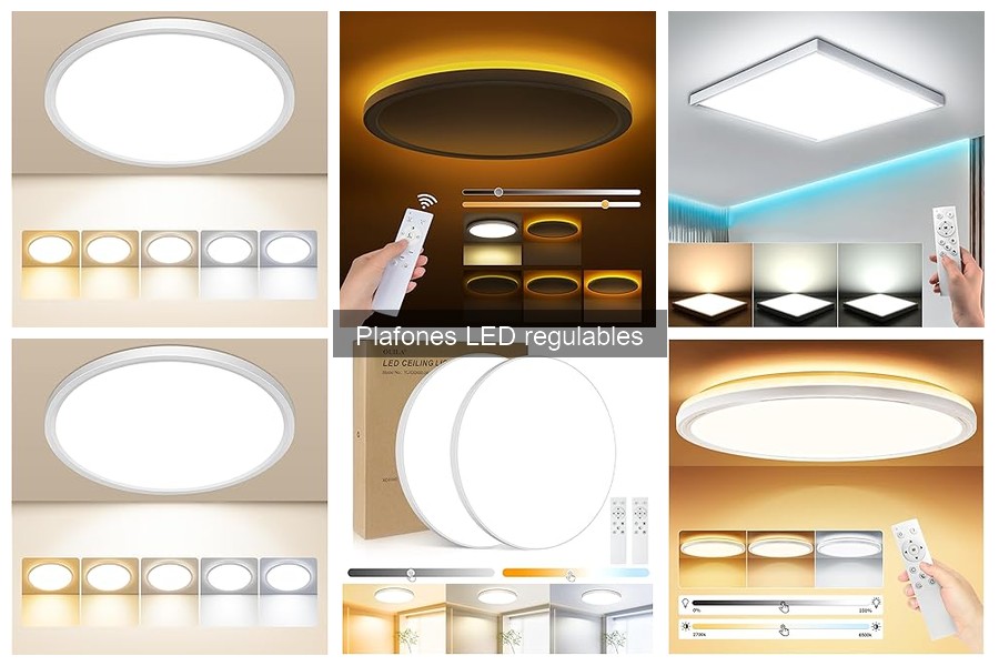 Mejores plafones LED regulables para dormitorios en 2023