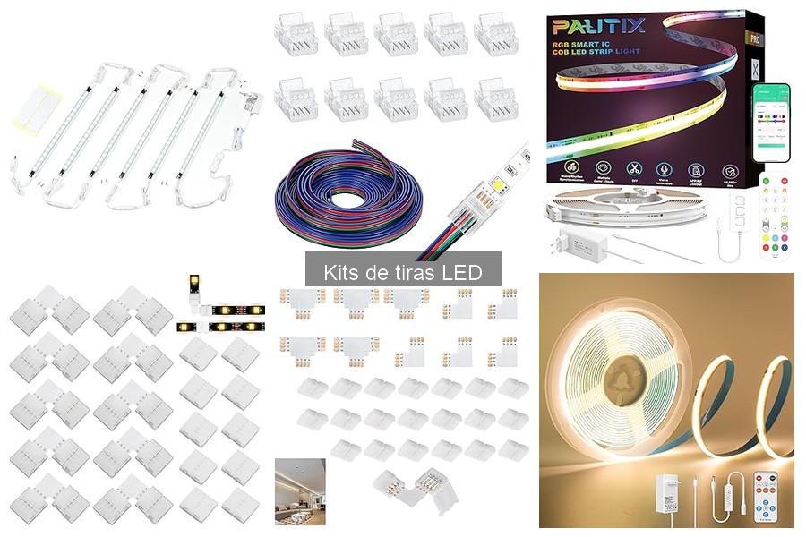 Mejores tiendas para comprar kits de tiras LED con descuento