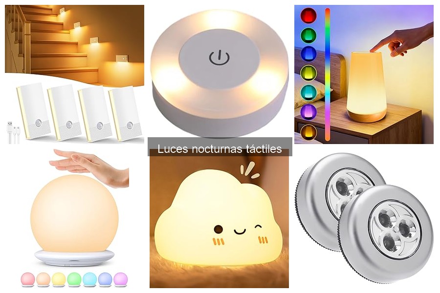 Mejores tiendas para comprar luces nocturnas táctiles baratas
