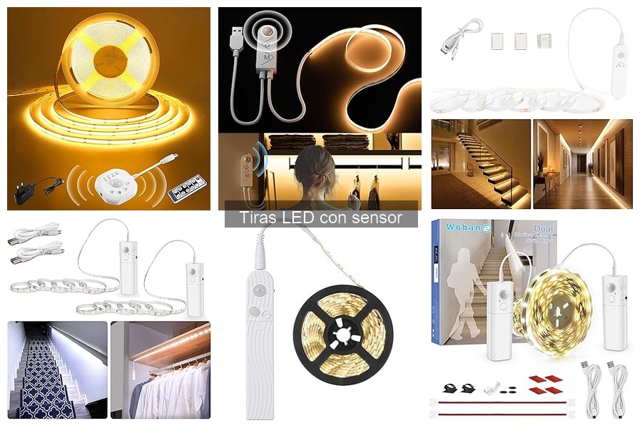 ** Mejores tiras LED con sensor para cocinas: comparativa 2023