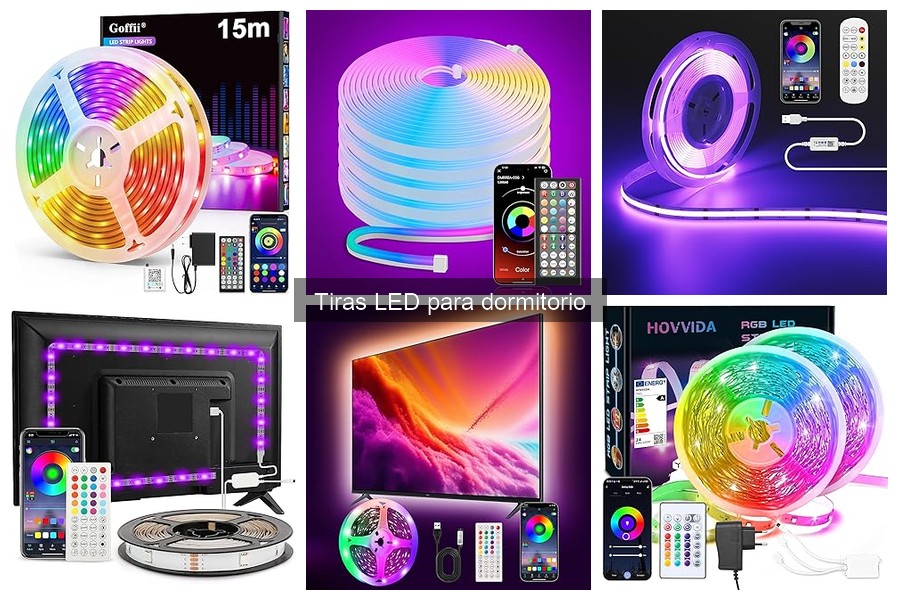 Mejores tiras LED para dormitorios pequeños | Comparativa