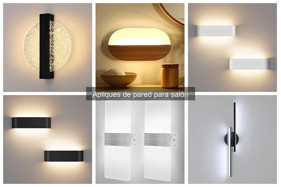 Ofertas y precios de apliques de pared para salón en Amazon