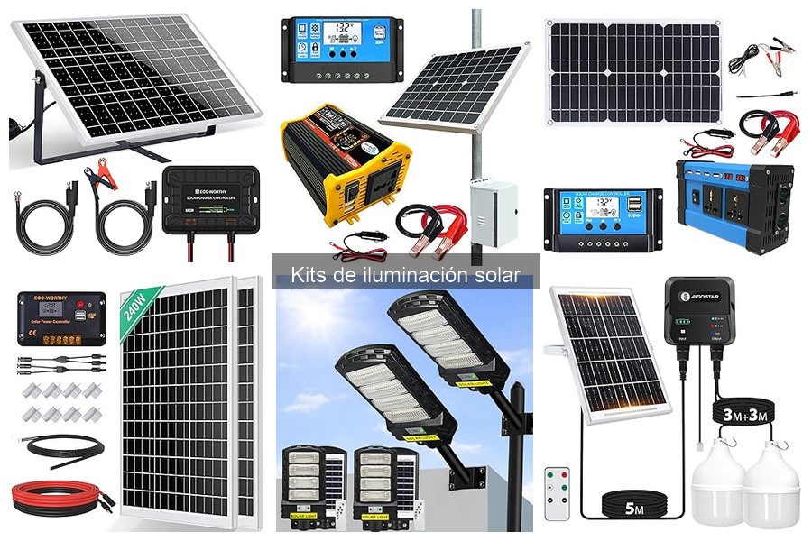 Ofertas y precios de kits de iluminación solar 2023