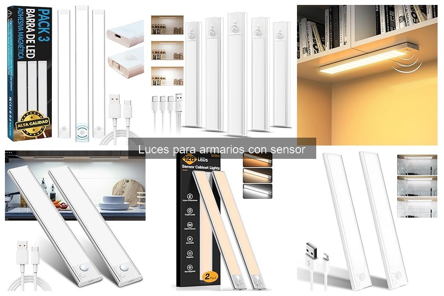 Ofertas y precios de luces para armarios con sensor