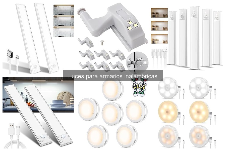 Ofertas y precios de luces para armarios inalámbricas
