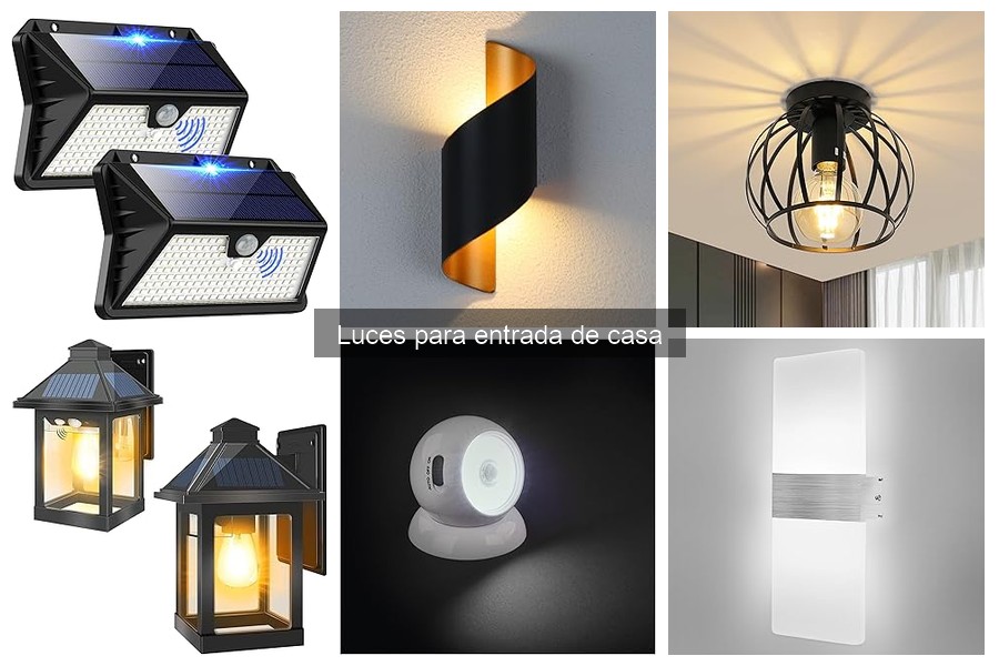 Ofertas y precios de luces para entrada de casa