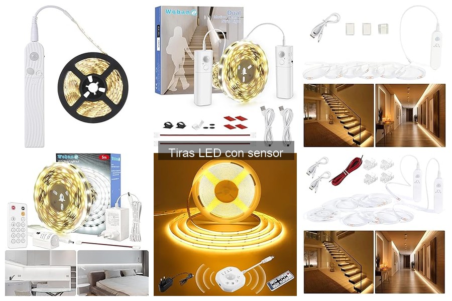Ofertas y precios en tiras LED con sensor para tu hogar
