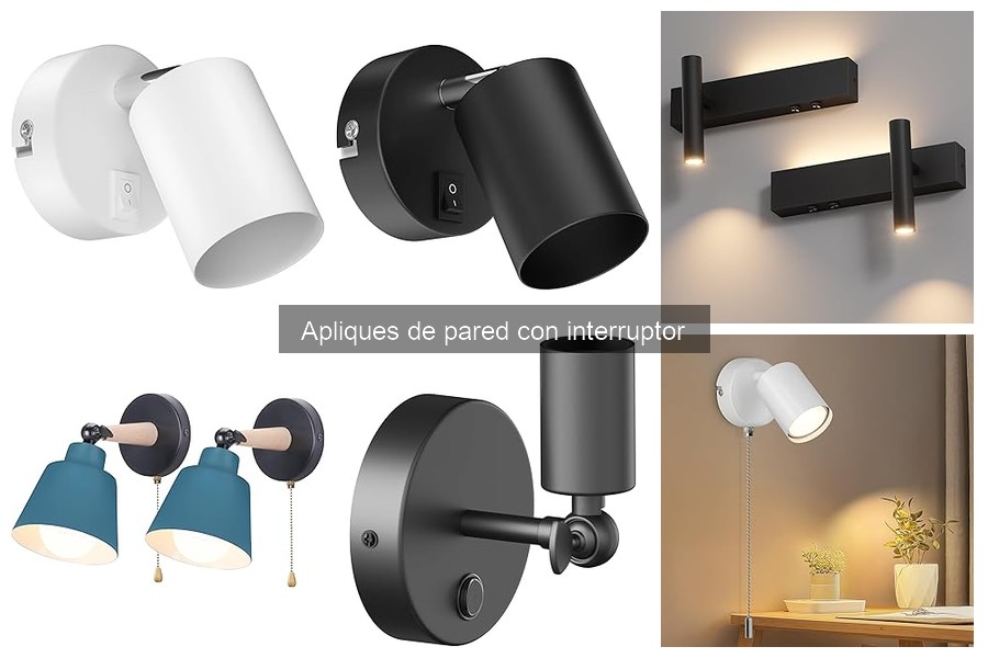 Opiniones sobre Apliques de Pared con Interruptor