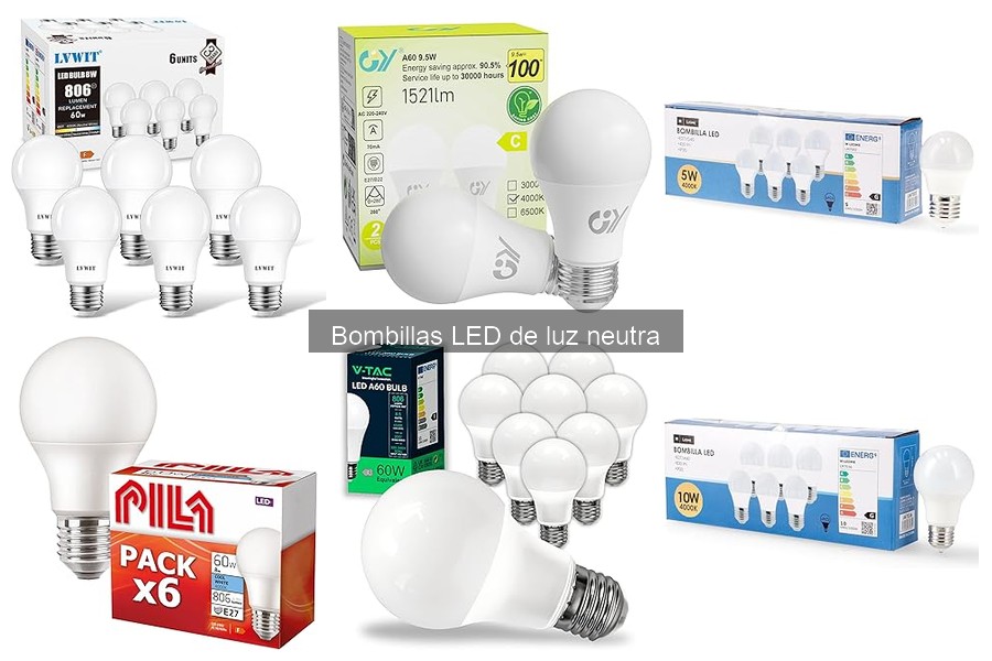 Opiniones sobre Bombillas LED de Luz Neutra: Lo Que Dicen Los Usuarios