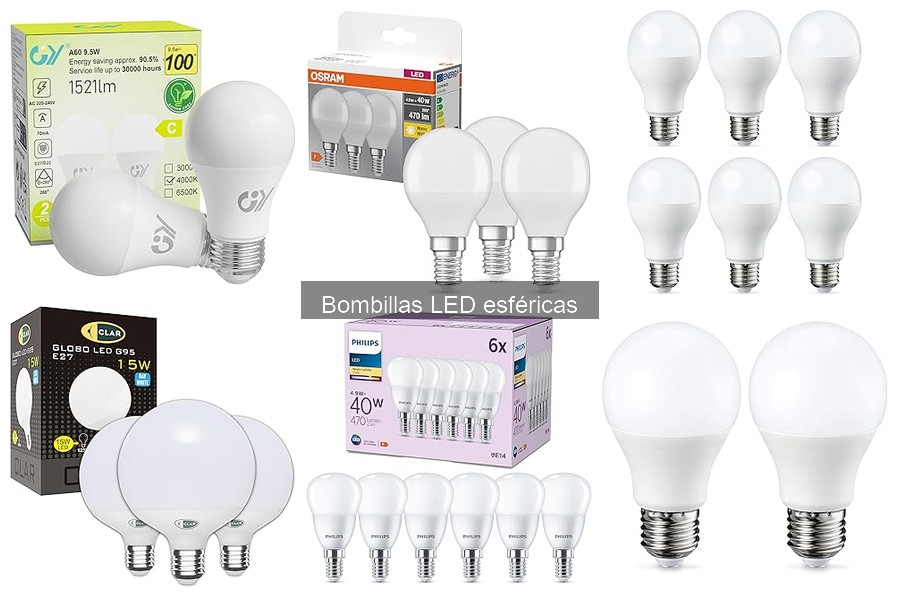 Opiniones sobre Bombillas LED Esféricas: Reseñas y Experiencias