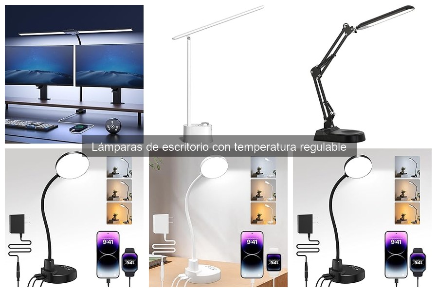 Opiniones sobre Lámparas de Escritorio con Temperatura Regulable