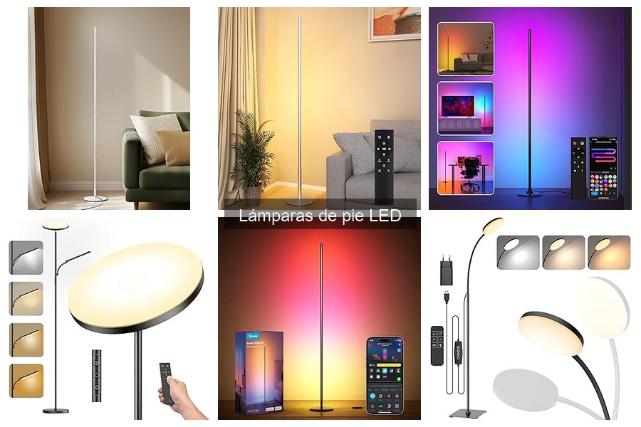 Opiniones sobre lámparas de pie LED: Reseñas de usuarios