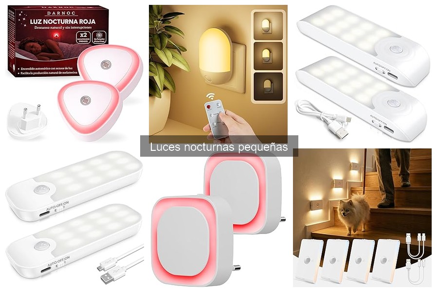Opiniones sobre las Mejores Luces Nocturnas Pequeñas