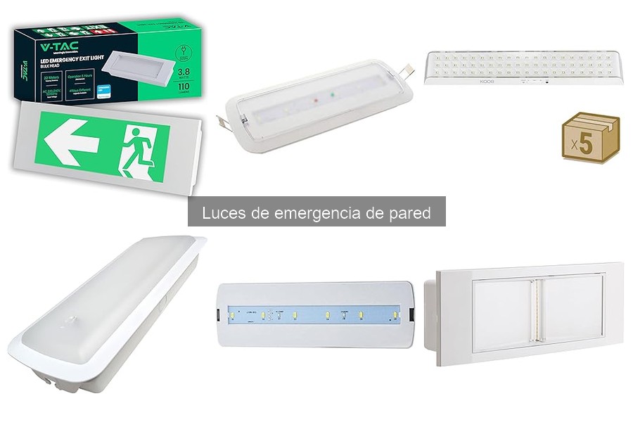 Opiniones sobre luces de emergencia de pared: Lo que dicen los usuarios