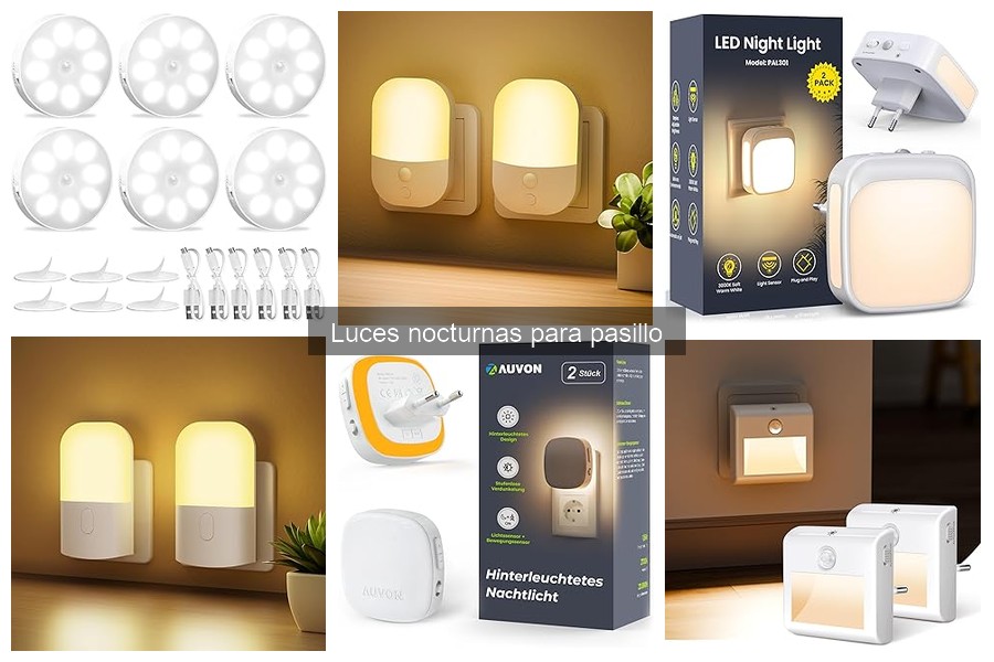 Opiniones sobre luces nocturnas para pasillos que iluminan