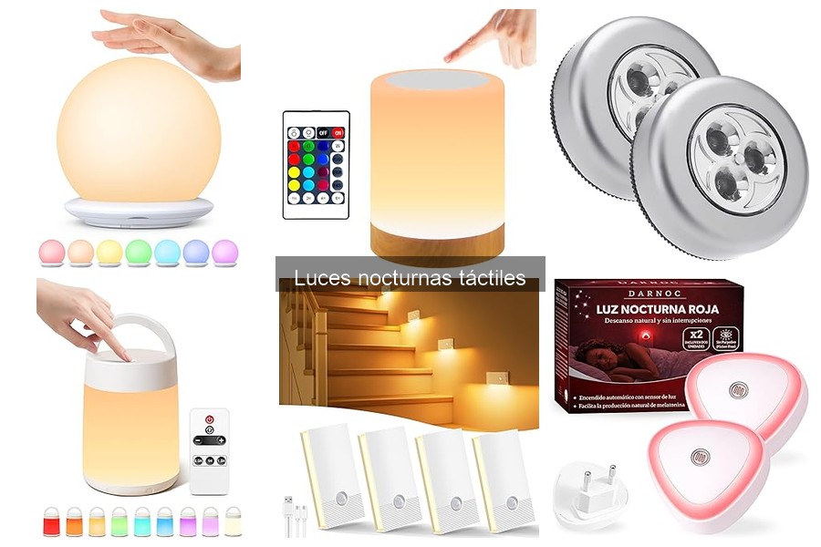 Opiniones sobre luces nocturnas táctiles: reseñas reales