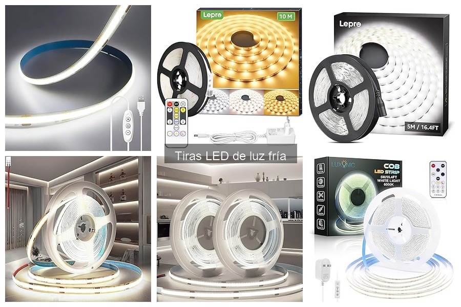 Opiniones sobre tiras LED de luz fría: ¡Descubre las mejores!