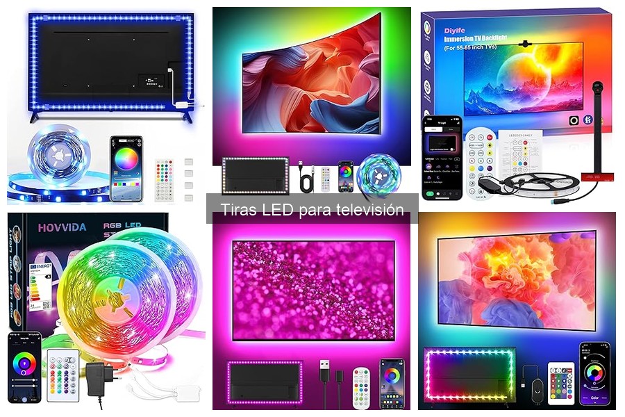 Opiniones sobre tiras LED para televisión: ¿vale la pena?