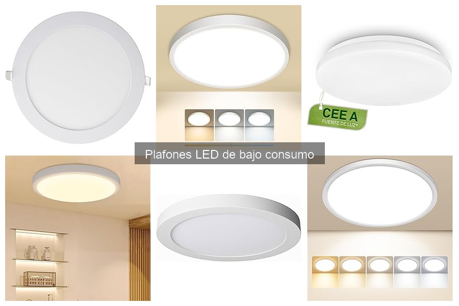 Plafones LED de bajo consumo: Diseño y estilo para tu hogar