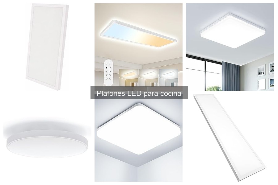 Plafones LED para cocina: Estilos que embellecen tu hogar
