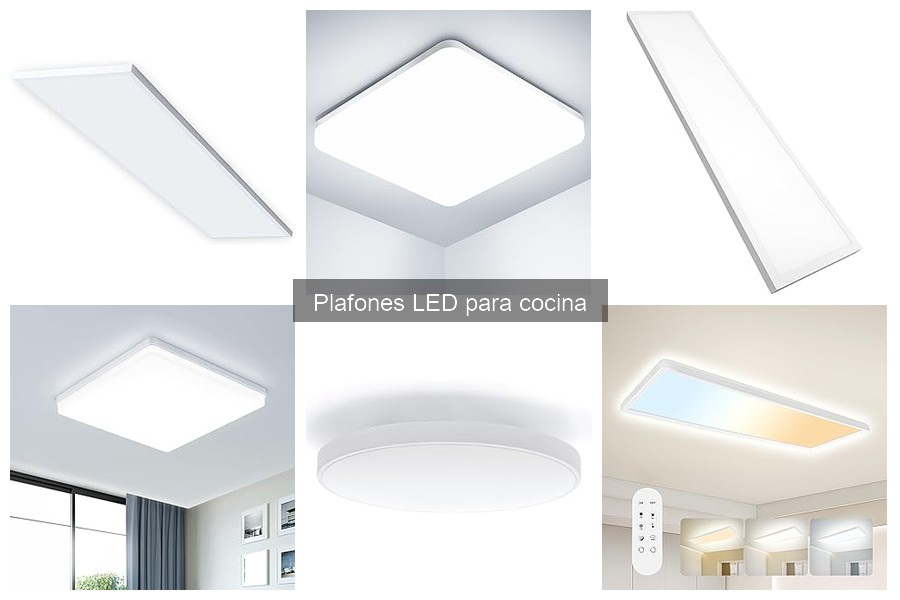 Plafones LED Regulables para Cocina: ¿Son una Buena Inversión?