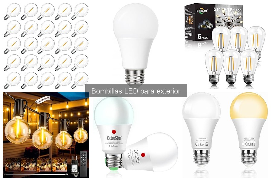¿Por qué elegir bombillas LED para exterior? Ventajas y beneficios