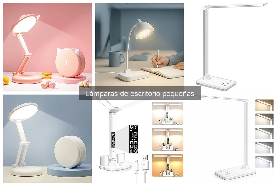 Precios de lámparas de escritorio pequeñas y dónde comprarlas