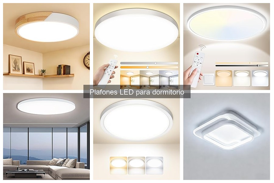 Precios de Plafones LED para Dormitorio: Comparativa y Recomendaciones