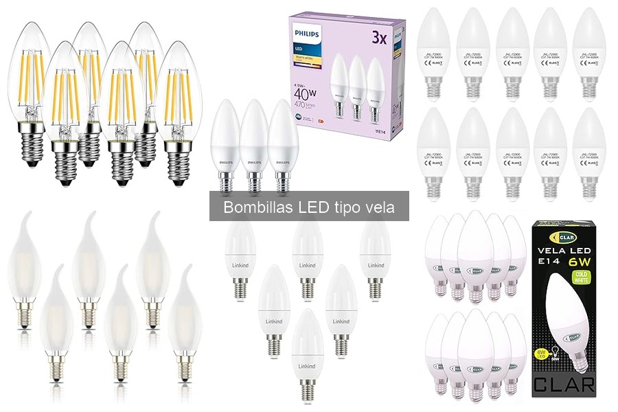 Precios y Dónde Comprar Bombillas LED Tipo Vela